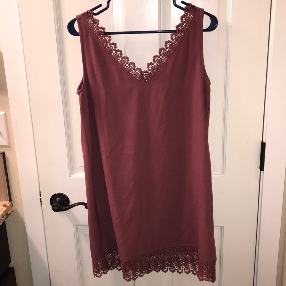 Mauve Shift dress